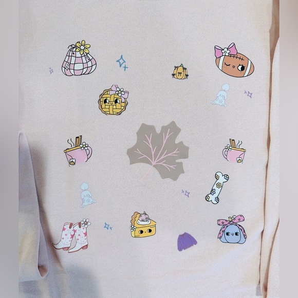 NEW Autumn Graphic Sweatshirt - Picture 2 of 2